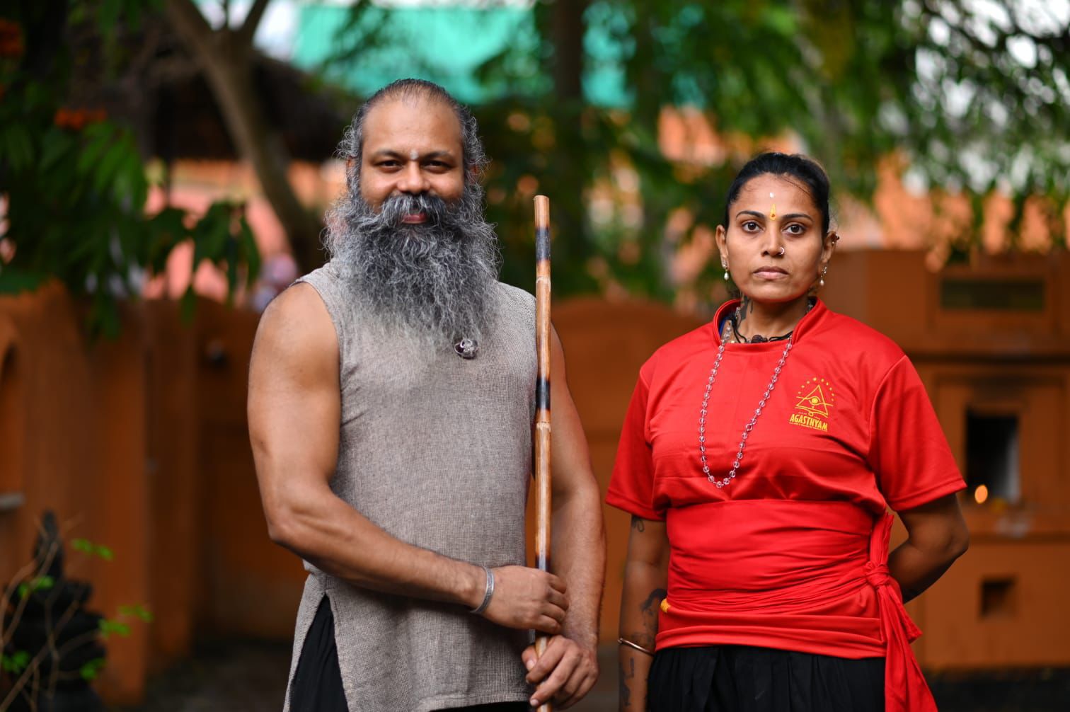 With the Guru at the Gurukulam